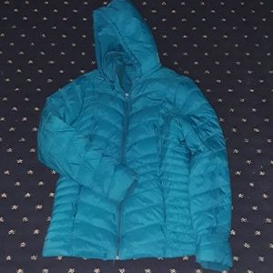 Meduim blue winter coat